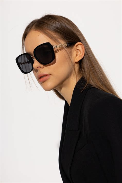 versace black greca sport sunglasses|women versace sunglasses collection.